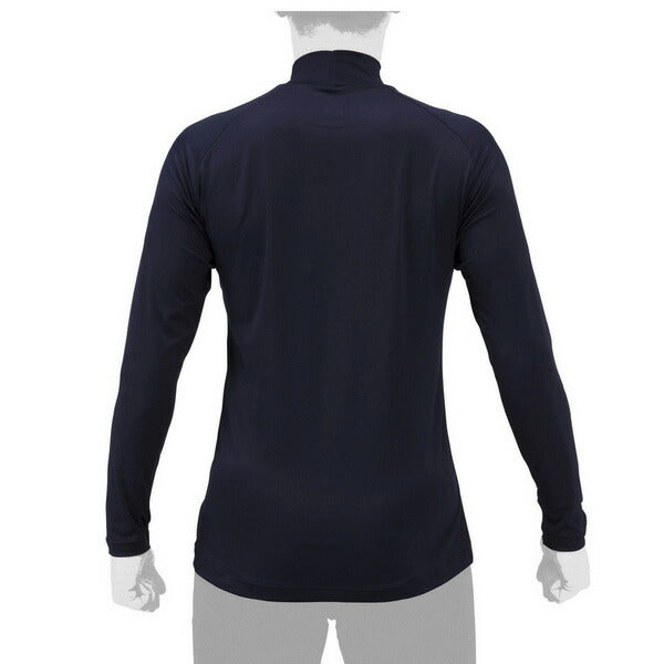 【ネコポス送料無料】野球アンダーシャツハイネック長袖ミズノMIZUNO吸汗速乾ストレッチ12JAAP11