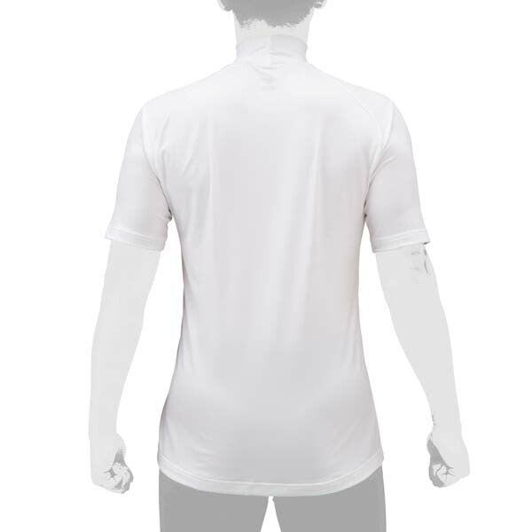 【ネコポス送料無料】野球アンダーシャツハイネック半袖ミズノMIZUNO吸汗速乾ストレッチ12JAAP31