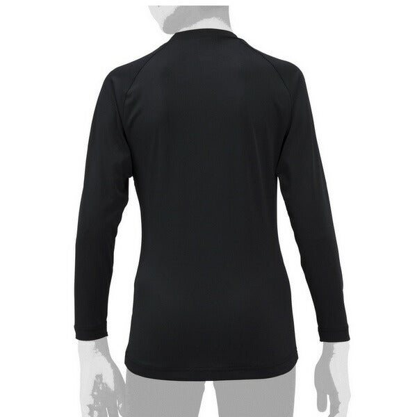 【ネコポス送料無料】野球アンダーシャツジュニアローネック長袖ミズノMIZUNO吸汗速乾ストレッチJr12JAAP50