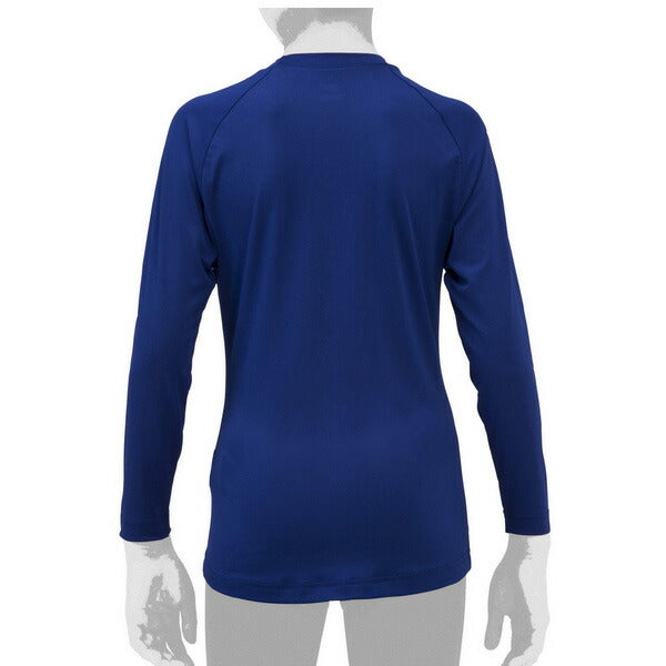 【ネコポス送料無料】野球アンダーシャツジュニアローネック長袖ミズノMIZUNO吸汗速乾ストレッチJr12JAAP50