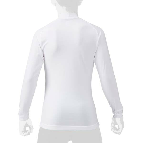 【ネコポス送料無料】野球アンダーシャツジュニアハイネック長袖ミズノMIZUNO吸汗速乾ストレッチJr12JAAP51