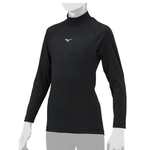 【ネコポス送料無料】野球アンダーシャツジュニアハイネック長袖ミズノMIZUNO吸汗速乾ストレッチJr12JAAP51