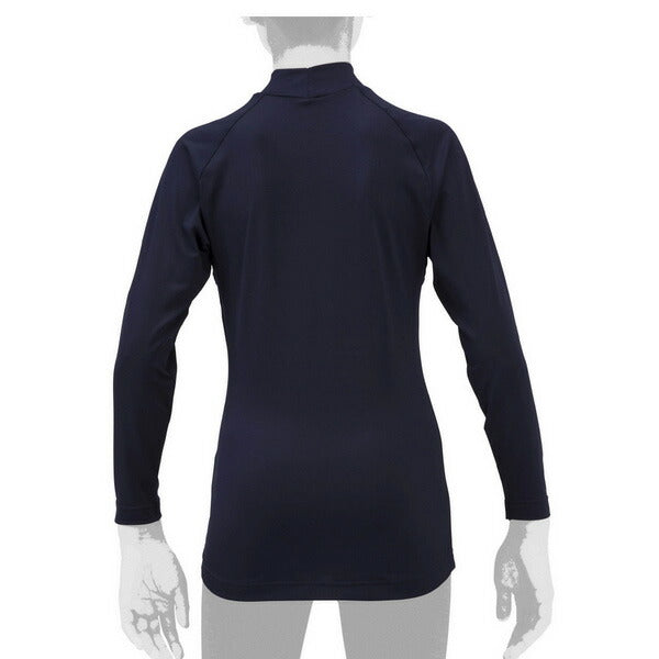 【ネコポス送料無料】野球アンダーシャツジュニアハイネック長袖ミズノMIZUNO吸汗速乾ストレッチJr12JAAP51