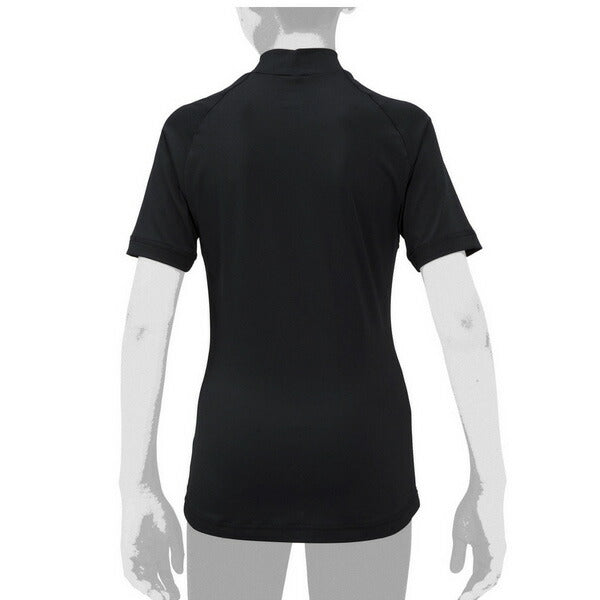 【ネコポス送料無料】野球アンダーシャツジュニアハイネック半袖ミズノMIZUNO吸汗速乾ストレッチJr12JAAP53