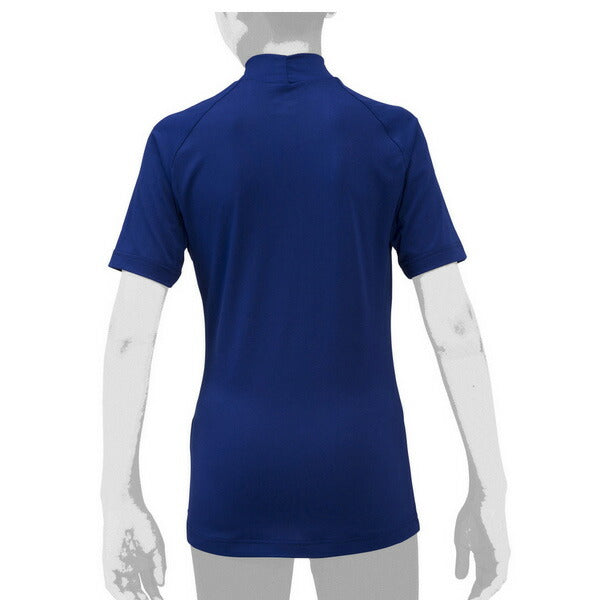 【ネコポス送料無料】野球アンダーシャツジュニアハイネック半袖ミズノMIZUNO吸汗速乾ストレッチJr12JAAP53