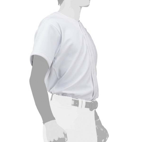 ネーム加工ミズノMIZUNOGACHIユニフォームシャツ12JC9F60-01大人練習用ユニフォーム練習用防汚性ホワイト白12JC9F60-01