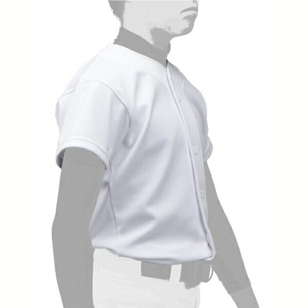 【ショップ限定エントリーでさらに+9倍】ミズノMIZUNOGACHIユニフォームシャツジュニア12JC9F80-01ジュニア練習用ユニフォーム練習用防汚性ホワイト白12JC9F8001