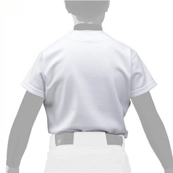 【ショップ限定エントリーでさらに+9倍】ミズノMIZUNOGACHIユニフォームシャツジュニア12JC9F80-01ジュニア練習用ユニフォーム練習用防汚性ホワイト白12JC9F8001