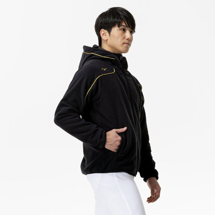 MIZUNOミズノメンズレディースミズノプロフリースフーディ厚手フルジップアウター12JECK24