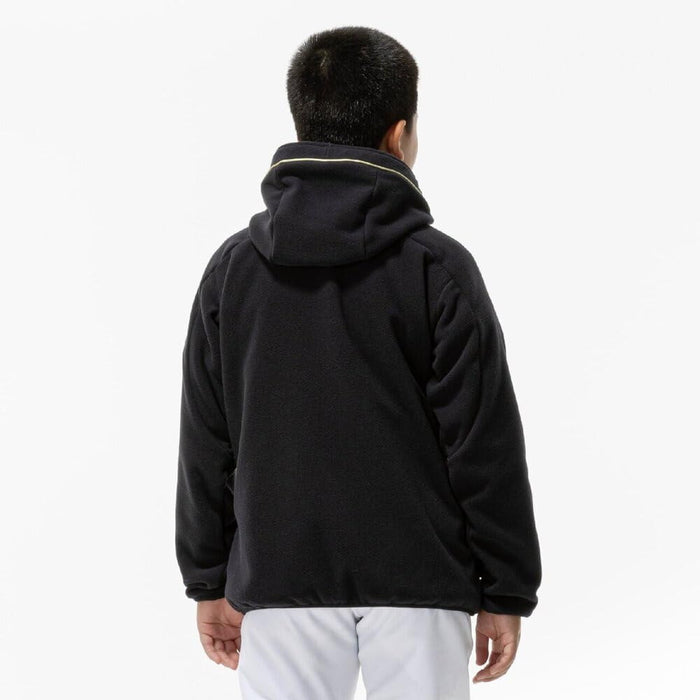 ミズノジュニア野球フリースパーカーソフトボールグローバルエリート冬練習暖かい重ね着12JEDK40