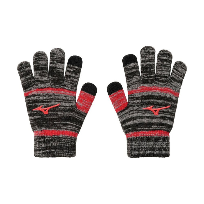 【ネコポス送料無料】MIZUNOミズノジュニアニット手袋12JYCA51