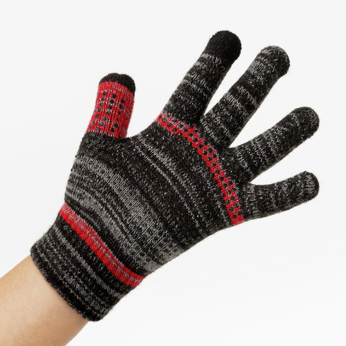 【ネコポス送料無料】MIZUNOミズノジュニアニット手袋12JYCA51