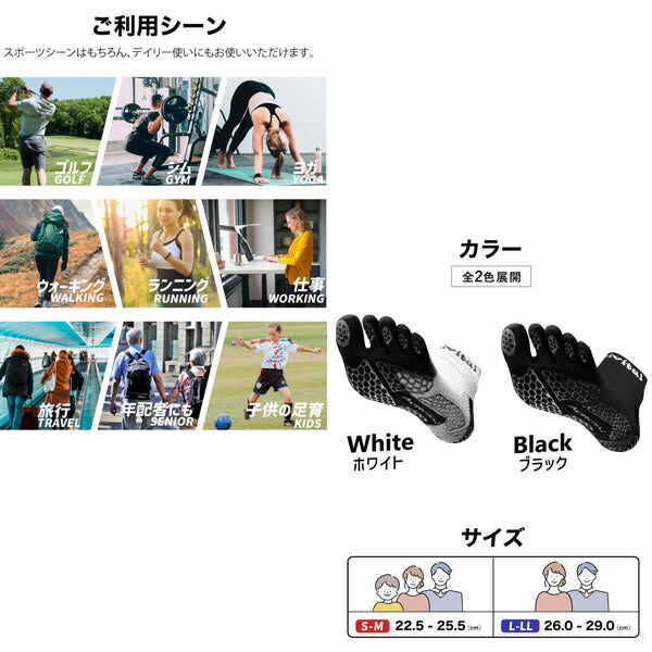 【ネコポス送料無料】アクティバイタルActivitalランニングソックス五本指アクティバイタルPROラン1318