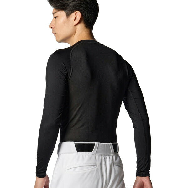 【ショップ限定エントリーでさらに+9倍】【ネコポス送料無料】アンダーアーマーUNDERARMOURメンズ野球アンダーシャツ長袖丸首ヒートギアアーマーコンプレッションクルーネックシャツ1358646