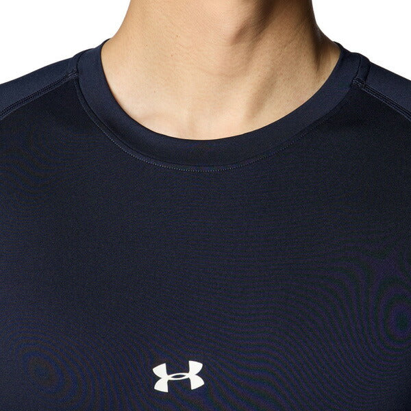 【ショップ限定エントリーでさらに+9倍】【ネコポス送料無料】アンダーアーマーUNDERARMOURメンズ野球アンダーシャツ長袖丸首ヒートギアアーマーコンプレッションクルーネックシャツ1358646