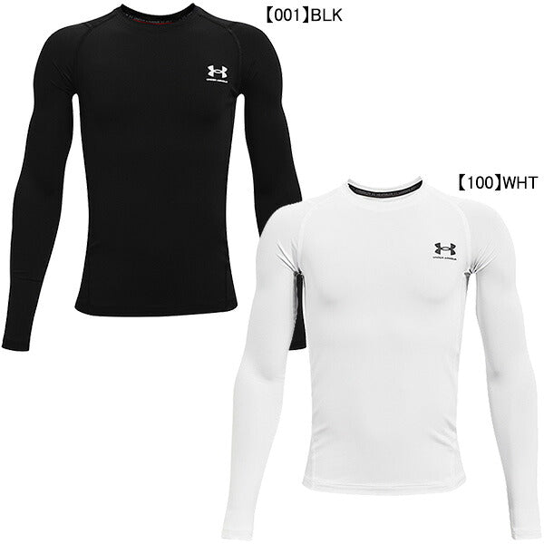 【ネコポス送料無料】アンダーアーマージュニアUAヒートギアアーマーロングスリーブシャツ1361731サッカーフットサルインナーシャツ長袖子供用