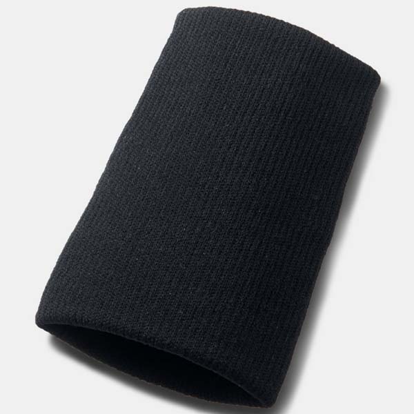 【ネコポス送料無料】野球リストバンドアンダーアーマーUA片手用1364500バスケリストバンド汗止め汗拭き