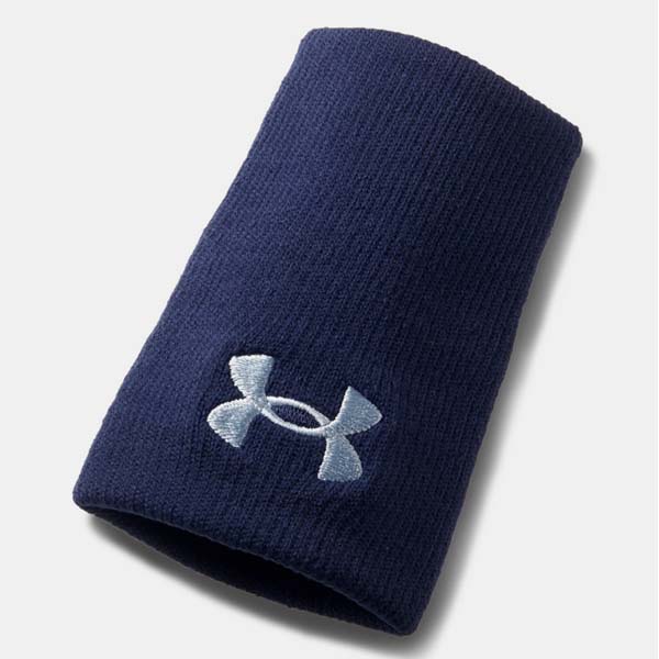 【ネコポス送料無料】野球リストバンドアンダーアーマーUA片手用1364500バスケリストバンド汗止め汗拭き