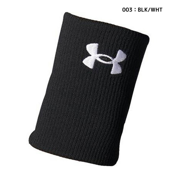 【ネコポス送料無料】野球リストバンドアンダーアーマーUA片手用1364500バスケリストバンド汗止め汗拭き