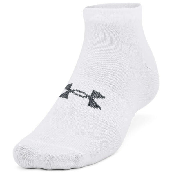 【ショップ限定エントリーでさらに+9倍】UNDERARMOURUAエッセンシャルローカットソックス1365745抗菌防臭3足セット3P