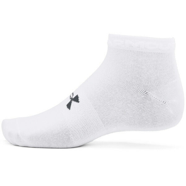 【ショップ限定エントリーでさらに+9倍】UNDERARMOURUAエッセンシャルローカットソックス1365745抗菌防臭3足セット3P