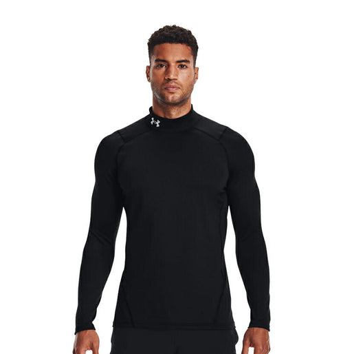 【ショップ限定エントリーでさらに+9倍】【ネコポス送料無料】野球アンダーシャツ長袖UNDERARMOURアンダーアーマーメンズUAコールドギアアーマーフィッティドモックネックシャツ1366066