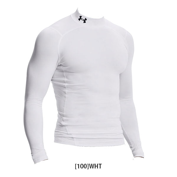 【ネコポス送料無料】アンダーアーマーコールドギアコンプレッションロングスリーブモックネックシャツ1366072サッカーフットサルインナーメンズ