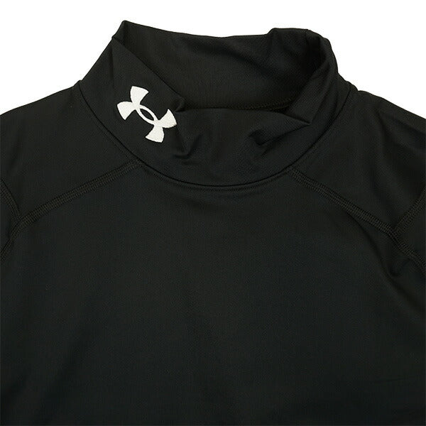 【ネコポス送料無料】アンダーアーマーコールドギアコンプレッションロングスリーブモックネックシャツ1366072サッカーフットサルインナーメンズ