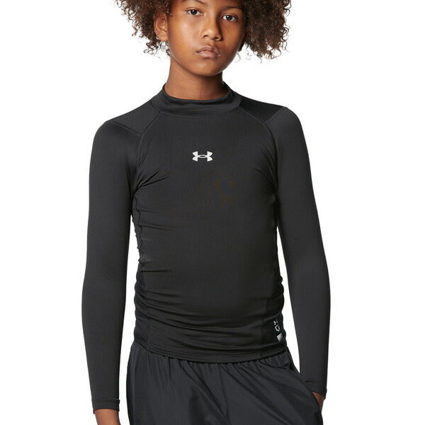 【ショップ限定エントリーでさらに+9倍】【ネコポス送料無料】アンダーアーマージュニア野球アンダーシャツ長袖UAコールドギアアーマーコンプレッションロングスリーブ1375390子供
