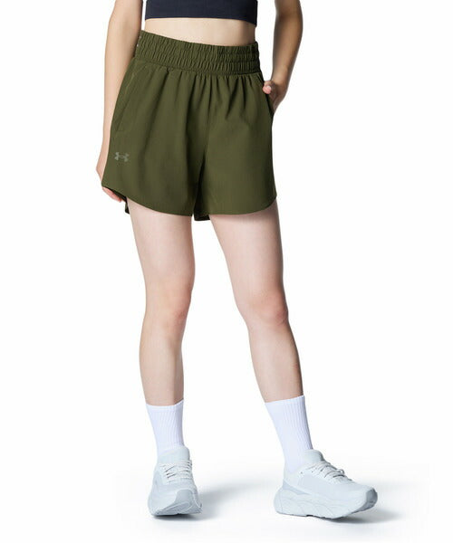 【ショップ限定エントリーでさらに+9倍】【ネコポス送料無料】UNDERARMOURアンダーアーマーレディースUAフレックスウーブン5インチショーツShort5in1376933-1