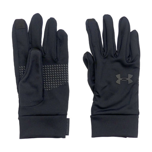 【ネコポス送料無料】アンダーアーマーUAストームライナーグローブ1377508-002サッカーフットサル手袋フィールドグローブブラック