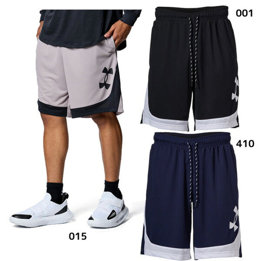 【ショップ限定エントリーでさらに+9倍】アンダーアーマーUNDERARMOURメンズバスケットボールゲームパンツUAベースラインショーツ1378332バスパン半ズボン