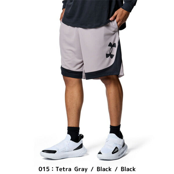 【ショップ限定エントリーでさらに+9倍】アンダーアーマーUNDERARMOURメンズバスケットボールゲームパンツUAベースラインショーツ1378332バスパン半ズボン