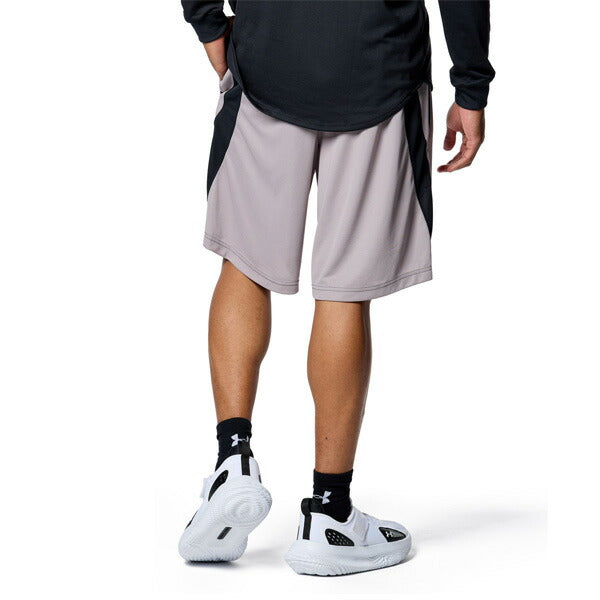 【ショップ限定エントリーでさらに+9倍】アンダーアーマーUNDERARMOURメンズバスケットボールゲームパンツUAベースラインショーツ1378332バスパン半ズボン