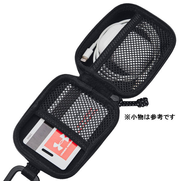 アンダーアーマーUAコンテインマイクロケース1378573サッカーフットサルスポーツ小物入れ撥水加工カラビナ付き