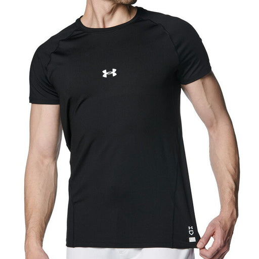 【ショップ限定エントリーでさらに+9倍】【ネコポス送料無料】アンダーアーマー野球UAヒートギアコンフォートフィッティドショートスリーブクルーネック半袖インナーアンダーシャツ1384732