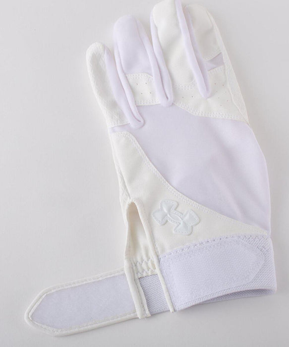 【ネコポス送料無料】アンダーアーマーUAスターターバッティンググローブノンカラーメンズウォッシャブル両手用高校野球1384748