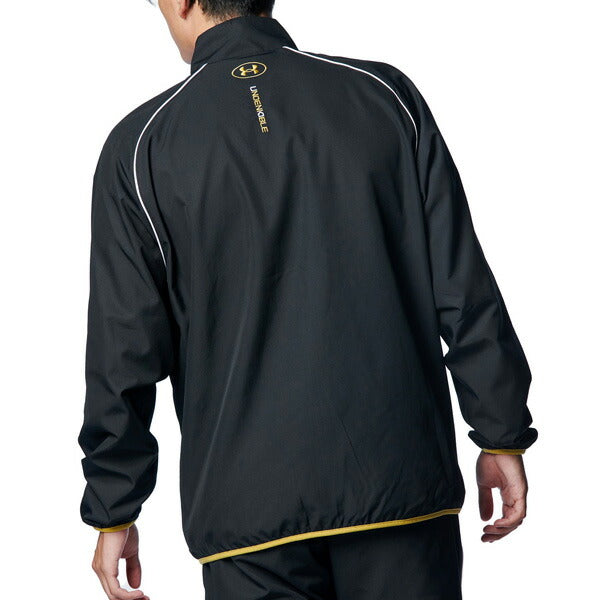 【ショップ限定エントリーでさらに+9倍】アンダーアーマーUNDERARMOURメンズブレーカーシャツSPアンディナイアブルフルジップウーブンジャケット裏メッシュ1388140ベースボールアウター