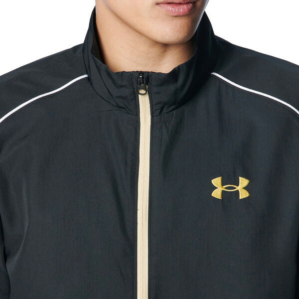 【ショップ限定エントリーでさらに+9倍】アンダーアーマーUNDERARMOURメンズブレーカーシャツSPアンディナイアブルフルジップウーブンジャケット裏メッシュ1388140ベースボールアウター
