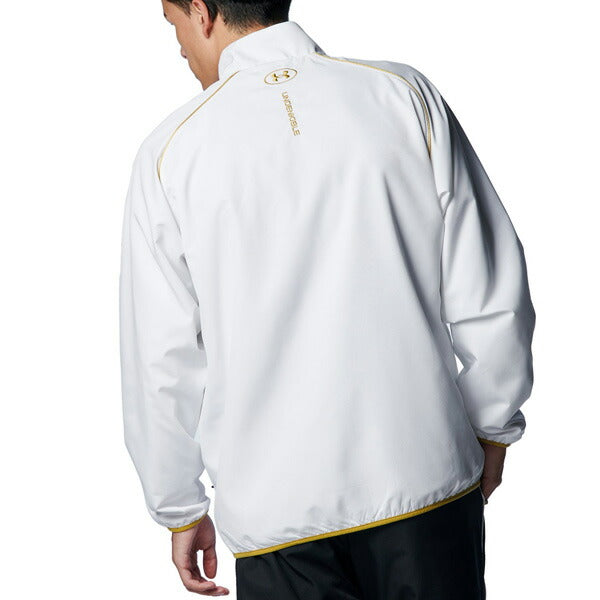 【ショップ限定エントリーでさらに+9倍】アンダーアーマーUNDERARMOURメンズブレーカーシャツSPアンディナイアブルフルジップウーブンジャケット裏メッシュ1388140ベースボールアウター