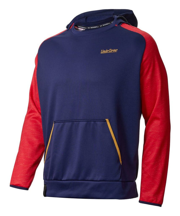 アンダーアーマーUNDERARMOUR野球メンズUAヤードアーマーフリースフーディー1388401-411