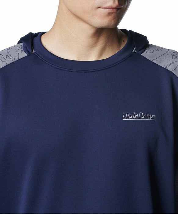 アンダーアーマーUNDERARMOURUAヤードアーマーフリースフーディー長袖野球メンズ1388401