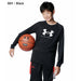アンダーアーマーUNDERARMOURジュニアバスケットボールジュニアゲームシャツUAテックビッグロゴロングスリーブTシャツ1388722長袖ロンT子供用