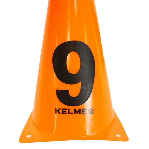 ケルメKELMEコーン10本セット1390908サッカーフットサル22×13cm袋付きオレンジ