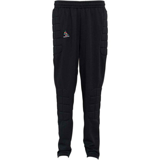 【ショップ限定エントリーでさらに+9倍】【送料無料】スボルメSVOLMEチームGKロングパンツ161-10602サッカーフットサルパッド付ブラックメンズ