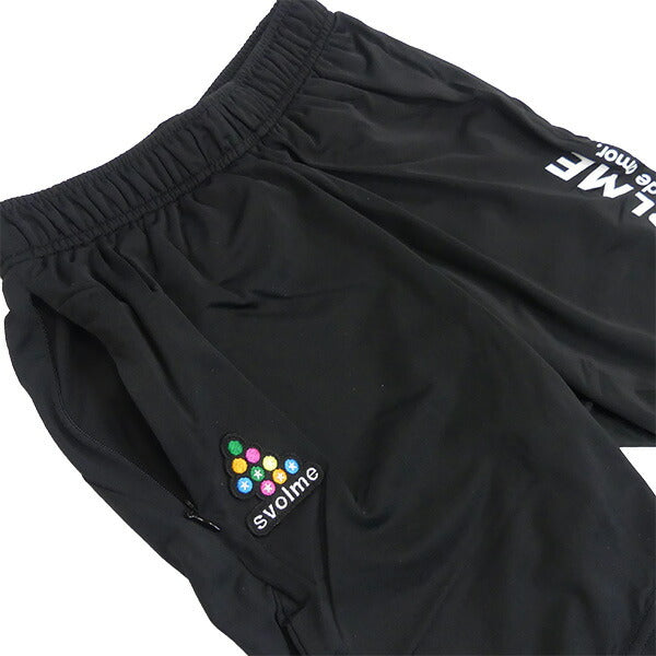 【ショップ限定エントリーでさらに+9倍】スボルメSVOLMEジュニアチームJrモビライトクルートップショーツ上下セット18-02301-02702サッカーフットサルトレーニングウェアブラック子供用