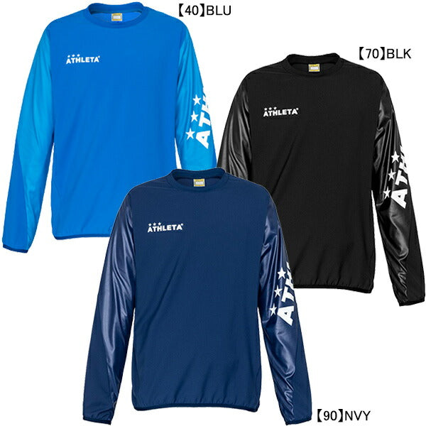 アスレタATHLETAジュニア定番チーム対応ピステシャツ18012Jサッカーフットサルトレーニングトップ練習着子供用