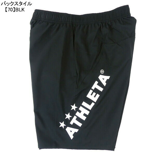【ネコポス送料無料】アスレタATHLETAポケ付きプラクティスパンツ18018サッカーフットサルプラパンハーフパンツ練習着メンズ