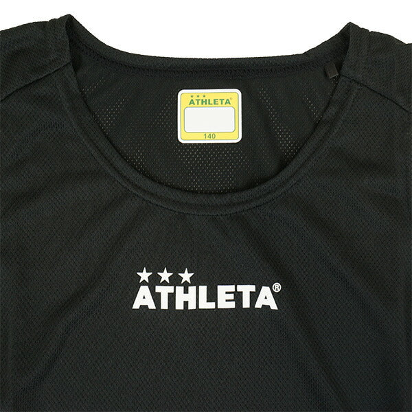 【ネコポス送料無料】アスレタATHLETAジュニアインナーシャツ18027Jサッカーフットサルノースリーブアンダーシャツ練習着子供用