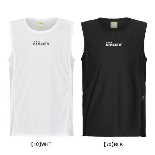 【ネコポス送料無料】アスレタATHLETAジュニアインナーシャツ18027Jサッカーフットサルノースリーブアンダーシャツ練習着子供用